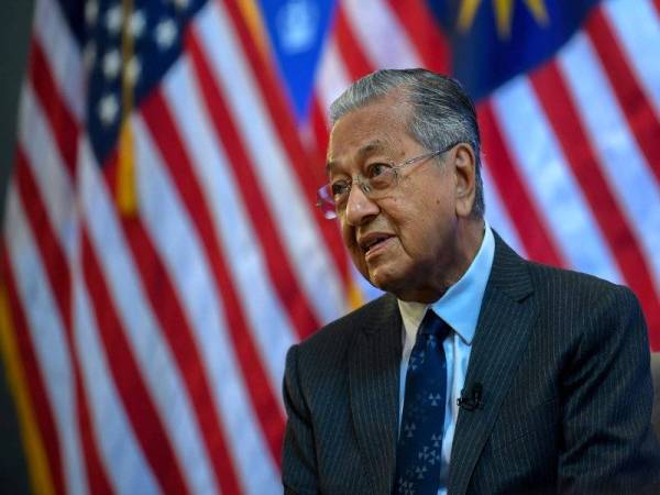 Tun Dr Mahathir Mohamad. FOTO: BERNAMA