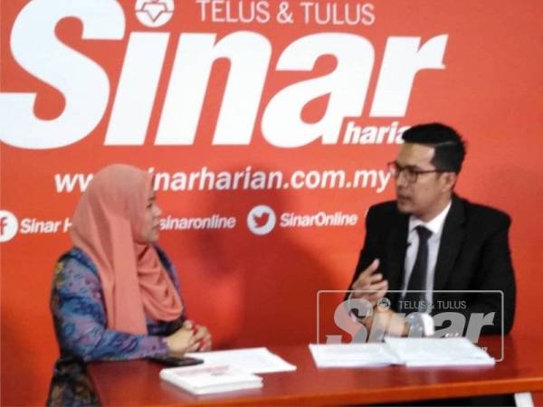 Adnan ketika ditemubual pada program Sinar Live bertajuk 'Inkues Apa Yang Perlu Kita Tahu, Bersama Adnan Seman' di sini hari ini.