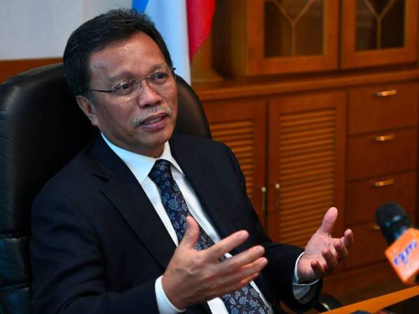 Mohd Shafie Apdal - Foto Bernama