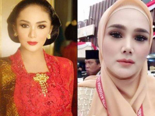 Penampilan Krisdayanti (kiri) dan Mulan Jameela saat dilantik menjadi Ahli DPR penggal 2019-2024. - Foto Instagram krisdayanti, mulanjameela1