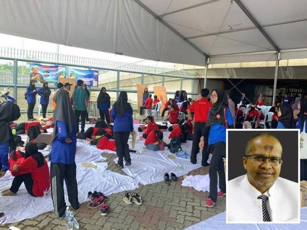 Seramai 22 peserta Kongres Maruah Melayu yang mengalami keracunan makanan semalam masih dirawat di tiga hospital. - Foto Ihsan Jabatan Kesihatan Selangor (Gambar kecil: Khalid)