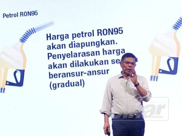 Harga Ron95 Diapungkan Awal Tahun Depan