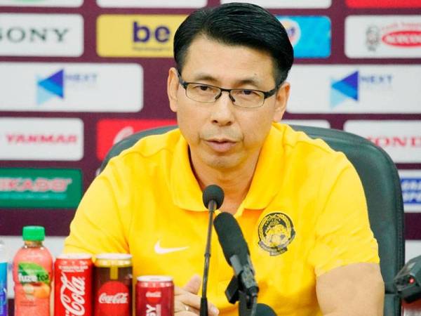 Cheng Hoe optimis para pemainnya mampu menewaskan Vietnam. - Foto Persatuan Bola Sepak Malaysia (FAM) Foto: KAMARUL AKHIR / ASIANA.MY