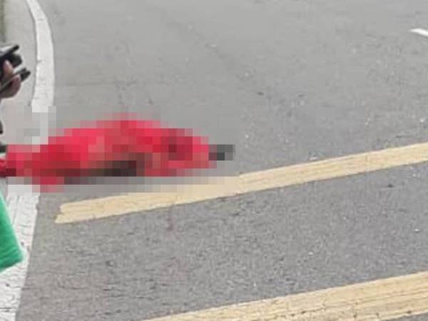 Wanita terbabit maut selepas dilanggar lari dalam kejadian di Kilometer 26 Jalan Klang-Teluk Intan berhampiran Batu 13, Jeram semalam.