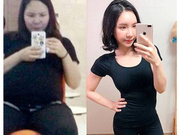 Jee Won nekad menurunkan berat badan namun usahanya gagal memenangi kembali hati suami. - Foto Instagram love__lean