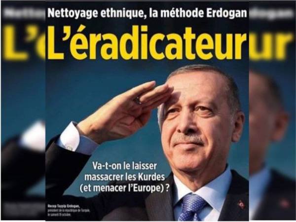 Tindakan majalah itu didakwa satu bentuk penghinaan awam kepada Erdogan dan ia merupakan satu jenayah di Turki.