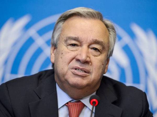 Antonio Guterres -Foto AFP