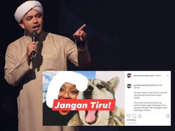 Paparan Instagram PU Syed.