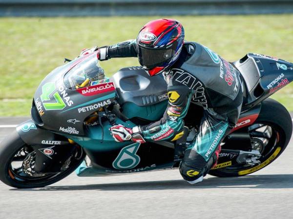 Pelumba Moto2 dari pasukan Petronas Sprinta Racing, Adam Norrodin. FOTO: BERNAMA