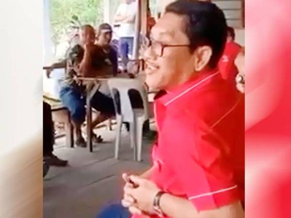 Rakaman video yang tersebar pagi ini menunjukkan Ahmad Faizal bertemu penduduk setempat di Tanjung Piai.