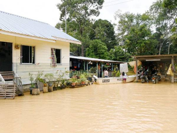 Penduduk Membakut Sudah Sebati Dengan Banjir