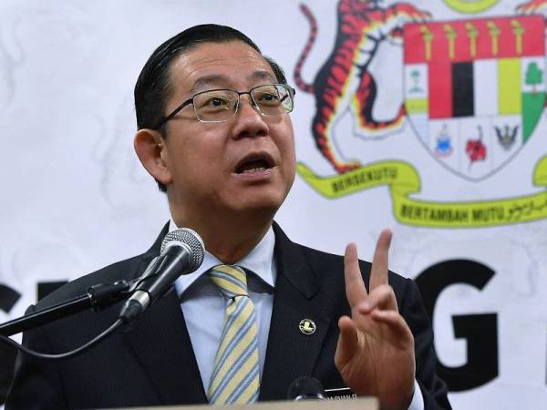 Lim Guan Eng - Foto Bernama