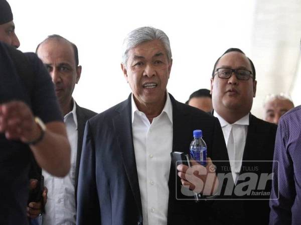 Ahmad Zahid. - Foto Sinar Harian ASRIL ASWANDI SHUKOR