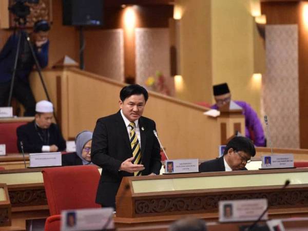 Exco Perumahan, Kerajaan Tempatan, Pengangkutan Awam, Hal Ehwal Bukan Islam dan Kampung Baharu, Paul Yong Choo Kiong ketika menjawab soalan tambahan Ahli Dewan Undangan Negeri (ADUN) Menglembu, Chaw Kam Foo pada Sidang Dewan Undangan Negeri (DUN) Perak hari ini.