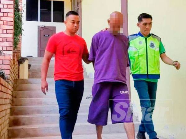 Suspek direman selama tiga hari selepas dihadapkan ke Mahkamah Temerloh hari ini.