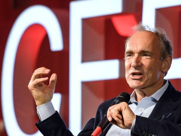 Tim Berners-Lee. - Foto AFP