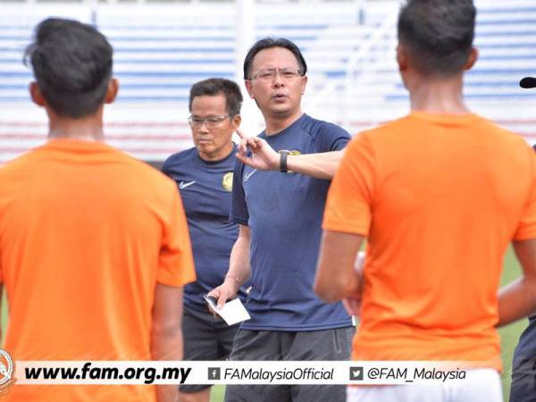 Kim Swee tetap komited dengan tugasnya bagi menghadapi temasya Sukan SEA 2019 di Filipina. -Foto FAM