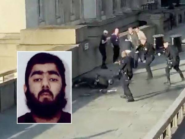 Polis Metropolitan London mengesahkan lelaki itu dikenali sebagai Usman Khan yang tinggal di Staffordshire.