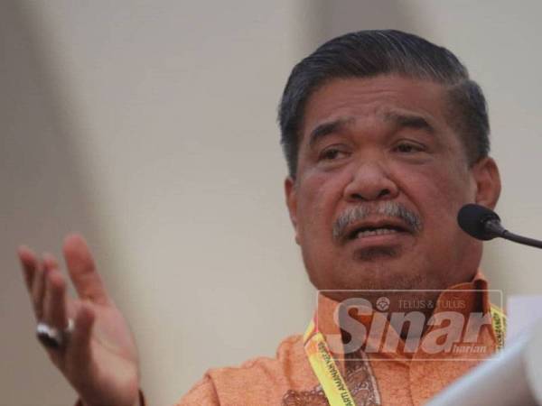 Presiden Parti Amanah Negara (Amanah), Mohamad Sabu menyampaikan ucapan penggulungan pada Konvensyen Nasional Parti Amanah Negara 2019 di IDCC di sini hari ini. - FOTO ASRIL ASWANDI SHUKOR