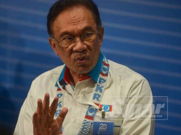 Anwar Ibrahim -Foto Sinar Harian SHARIFUDIN ABDUL RAHIM