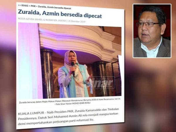 Datuk Ahmad Kassim Sinar Harian