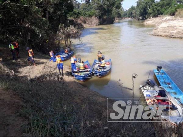 Operasi mencari dan menyelamat memasuki hari keempat sejak mangsa dikhuatiri lemas pada petang Ahad.