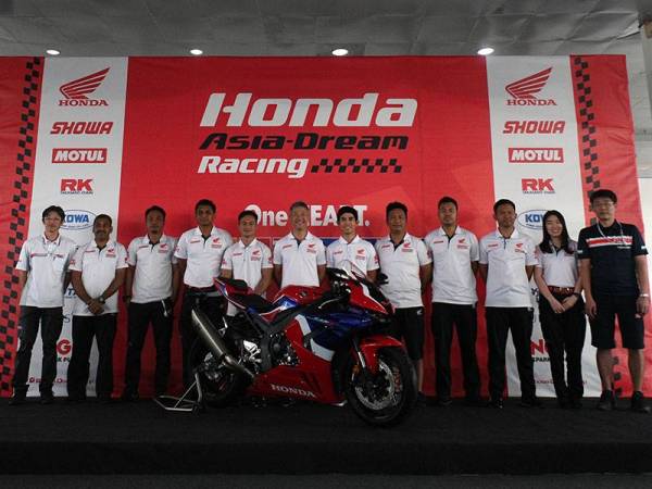 Pasukan Honda Asia Dream Racing with SHOWA untuk ARRC musim 2020 di perkenalkan di Sepang hari ini.