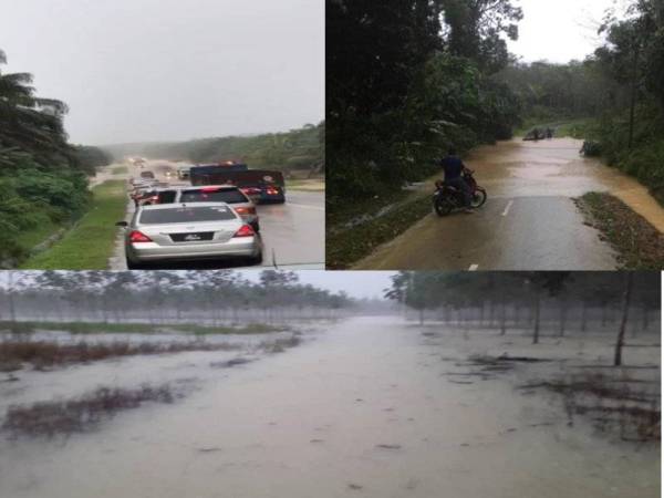 Situasi banjir yang semakin buruk di beberapa kawasan. Foto: Pembaca