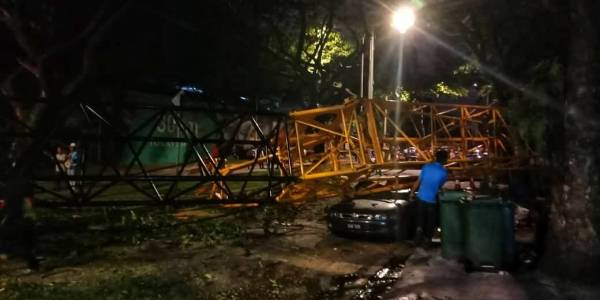 Kren Tumbang Dbkl Keluar Arahan Henti Kerja Sinar Harian