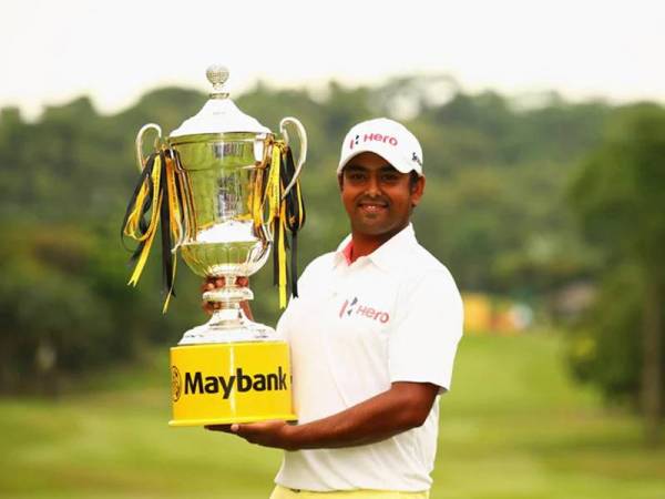 Lahiri juara edisi golf Terbuka Malaysia 2015. Foto: Getty Images