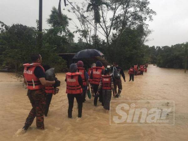 Orang ramai dinasihatkan untuk bertindak awal mengikut arahan agensi yang ditugaskan.