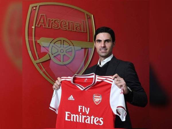 Arteta dilantik pengendali baharu Arsenal menggantikan Emery. - Foto Instagram Arsenal