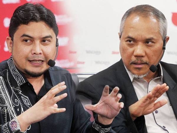 Gambar kiri: Tuan Badrul, gambar kanan: Noor Azman