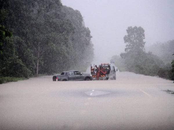 Beberapa kawasan di daerah Mersing dan Kota Tinggi dijangka terjejas akibat banjir sekiranya air pasang berlaku pada 25, 26 dan 27 Disember ini. - Foto Bernama