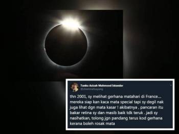 Khutbah Gerhana Bulan Jais 2019