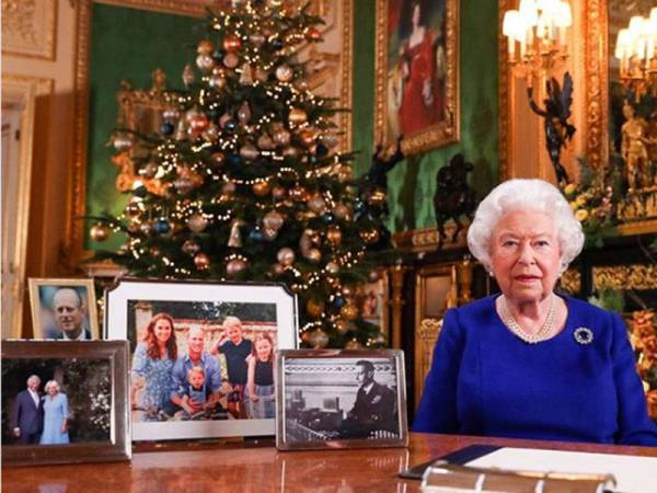 Ratu Britain, Elizabeth II membuat ucapan sempena Krismas.