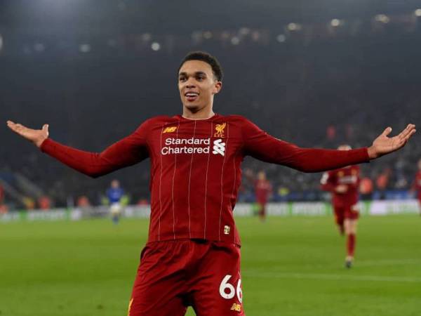 Alexander-Arnold antara penyumbang gol The Reds ketika membelasah The Foxes 4-0 di Stadium King Power. - Foto Premier League