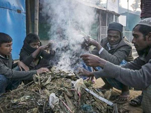 Lebih sejuta pelarian Rohingya menghuni kem sesak di sempadan Bangladesh. - FOTO: AGENSI