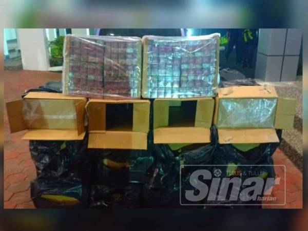 PGA Batalion 7 merampas 300,000 batang rokok yang cuba diseludup masuk secara tidak sah ke negara ini melalui sungai Golok untuk pasaran tempatan.