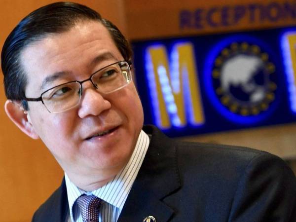 Lim Guan Eng - Foto Bernama