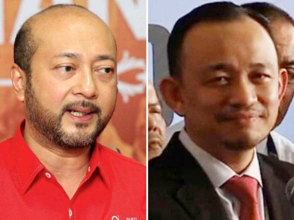 Mukhriz (kir) dan Mazslee.