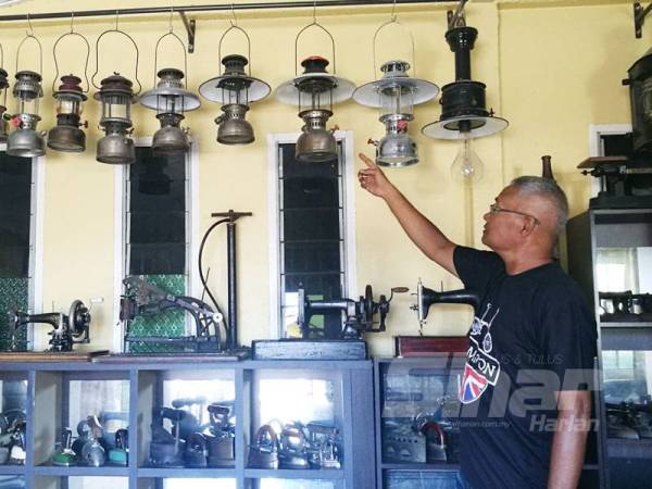 Lebih 300 Barang Antik Hiasi Ruang Rumah