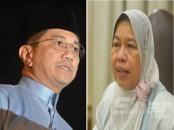 Mohamed Azmin dan Zuraida 