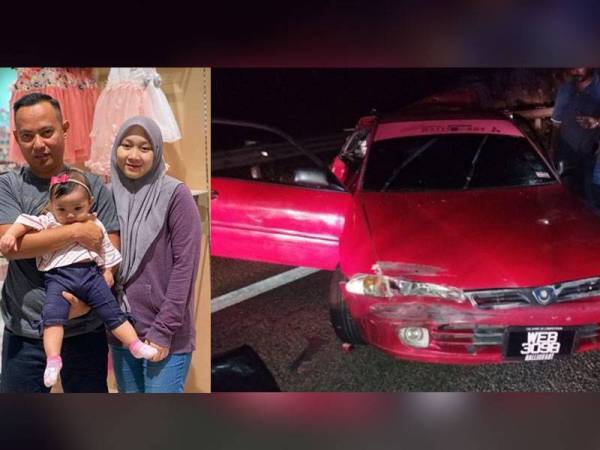 Mohd Taslim bersama Ain Fazira dan anak mereka terlibat dalam kemalangan membabitkan dua kenderaan di Kilometer 448 Lebuhraya Utara Selatan di Sungai Buloh malam tadi.