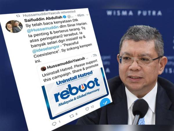 Saifuddin Abdullah -Foto Bernama