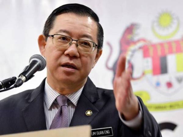 Lim Guan Eng - Foto Bernama