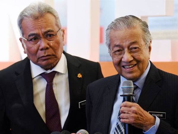 KUALA LUMPUR, 14 Jan -- Perdana Menteri Tun Dr Mahathir Mohamad ketika sidang media semasa hadir pada Forum Integriti Bank Rakyat 2020 hari ini.
--fotoBERNAMA (2020) HAK CIPTA TERPELIHARA