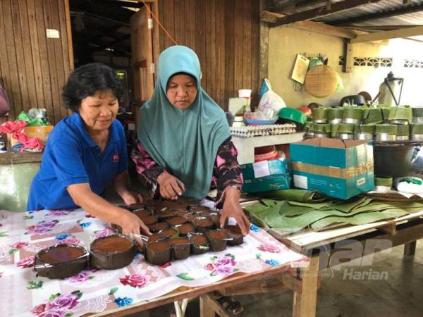 Jangan tanya kuih bakul dah masak?