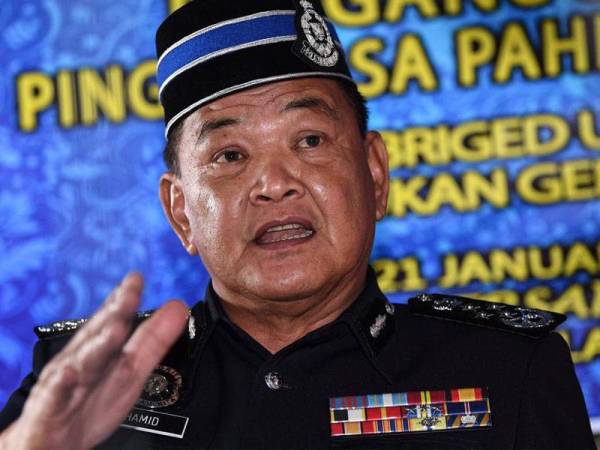 Ketua Polis Negara, Tan Sri Abdul Hamid Bador