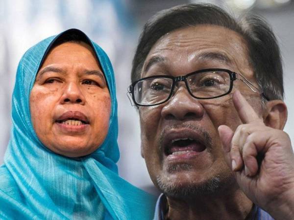 Anwar serah kepada Lembaga Disiplin PKR untuk menentukan nasib Zuraida yang dikatakan berdepan tindakan penyingkiran parti.